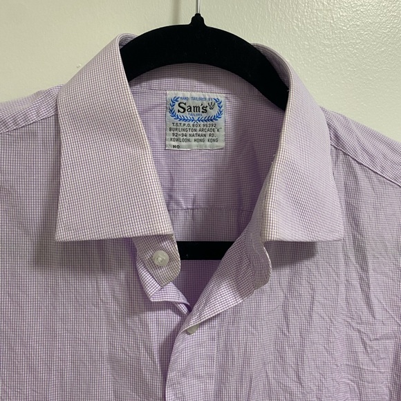Famous Sam’s Tailors Dress Shirt - Picture 3 of 3